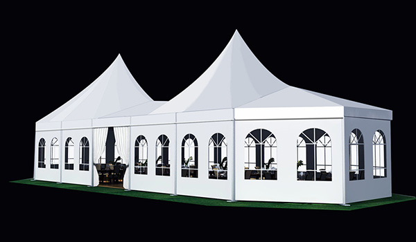 10x34m - SHELTER Bellend Tent - Oval Structures - Wedding Party Marquee - High Peak Tent - MPT-
