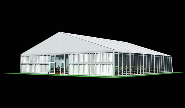 25x20m - SHELTER Wedding Hall - Luxury Party Tent with Glass Window - Reception Catering Tent - M Series-