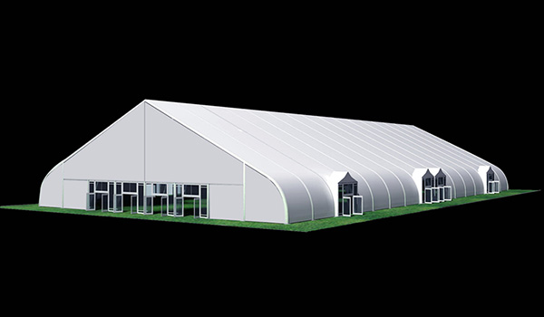 40x90m - SHELTER Tensioned Fabric Structures - Aircraft Hangar - Helicopter Maintenance Canopy - Temporary Terminal Station - TFS Tent-
