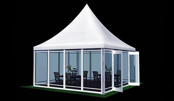 5x5m - SHELTER High Peak Tent - Top Marquee - Gazebo Structures - Canopy-