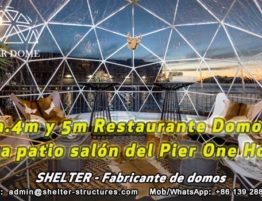 Restaurante Domo - Dia.4m y Dia.5 mts carpas Iglú para Café - Discoteca y Lounge y pub - cúpula de entretenimiento (2)