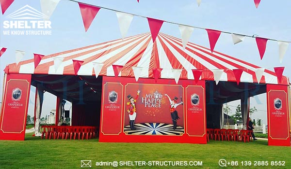 carpa de circo para eventos y espectáculos-Estructura modular de 10m 20m 30m en venta-carpas clear span grande para el festival de celebración 2